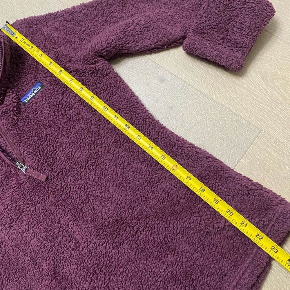 Patagonia Women's Los Gatos 1/4-Zip xs burgundy Style #25235 - Picture 10 of 12